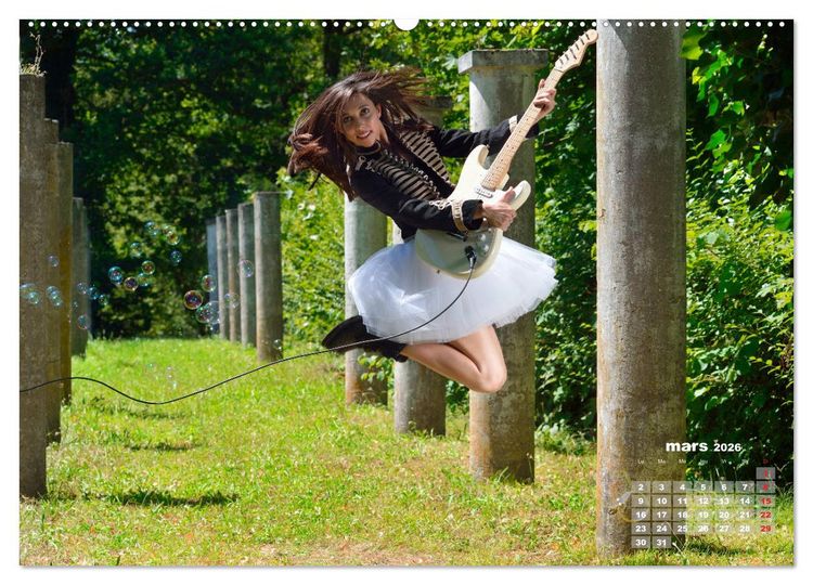 Produktbild: Des danseurs dans la ville 3 L'Oeil et le Mouvement (Calendrier mural 2026 DIN A2 vertical) calendrier de bureau