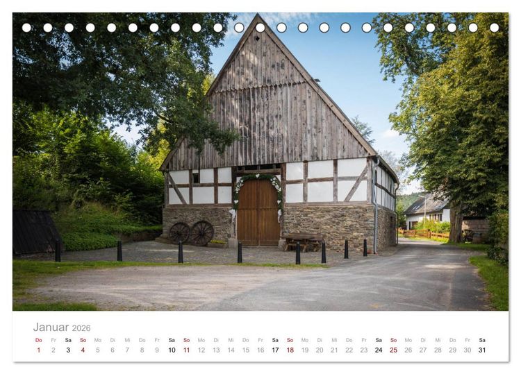 Produktbild: Sch&ouml;nes M&auml;rkisches Sauerland (Tischkalender 2026 DIN A5 quer), CALVENDO Monatskalender