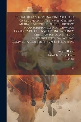 Produktbild: Pindarou ta sozomena. Pindari opera qvae supersvnt. Textvm in genvina metra restitvit et ex fide librorvm manvscriptorvm doctorvmque coniectvris recen