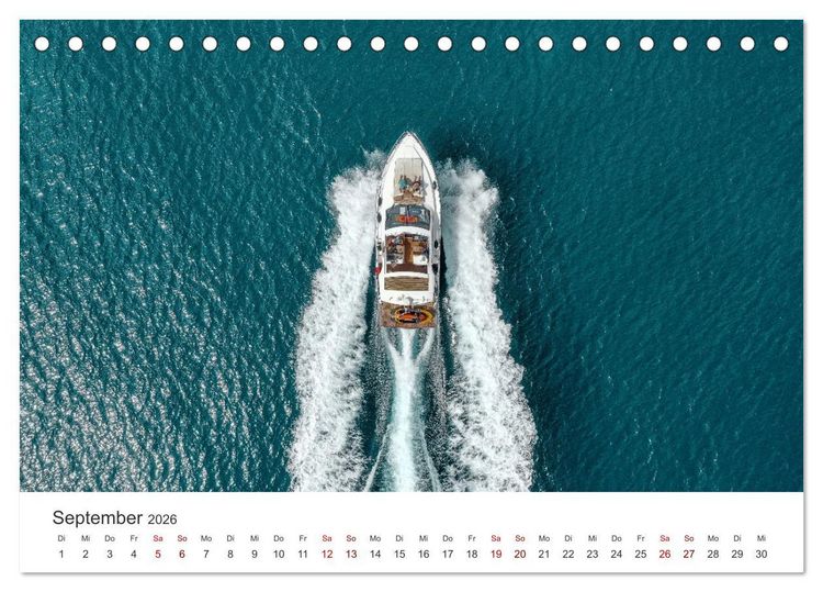 Produktbild: Spanien Luftaufnahmen (Tischkalender 2026 DIN A5 quer), CALVENDO Monatskalender