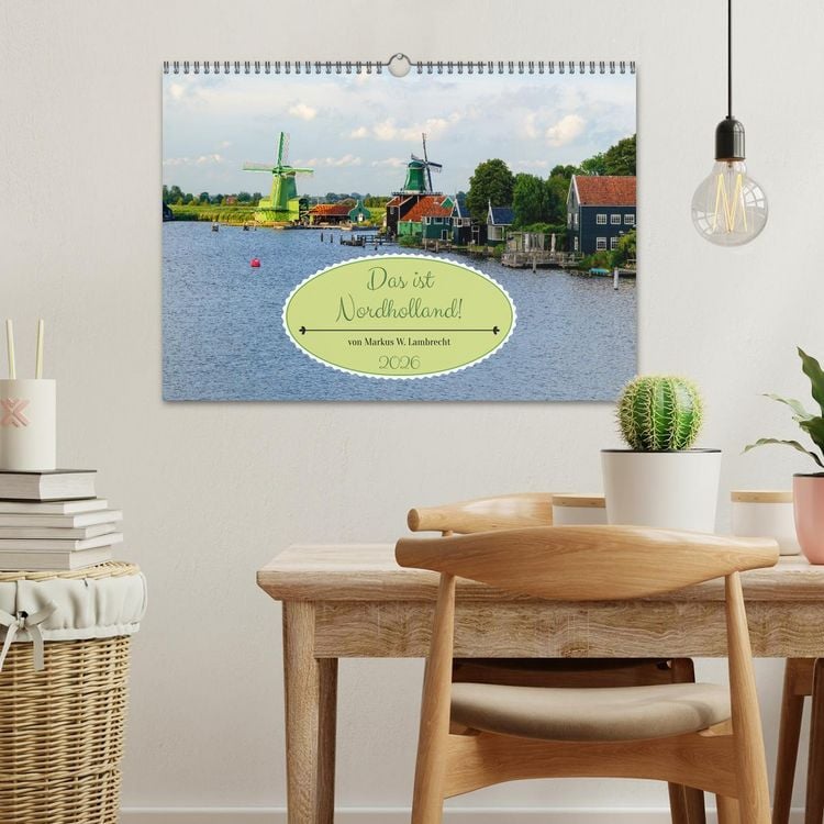 Produktbild: Das ist Nordholland! Querformat (Wandkalender 2026 DIN A3 quer), CALVENDO Monatskalender