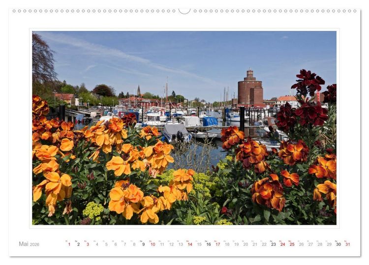Produktbild: Eckernf&ouml;rder Impressionen (Wandkalender 2026 DIN A2 quer), CALVENDO Monatskalender