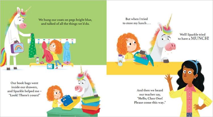 Produktbild: The Unicorn Who Came to School