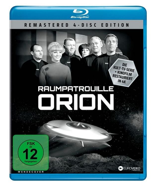 Produktbild: Raumpatrouille Orion - Remastered 4-Disc-Edition [4 BRs]