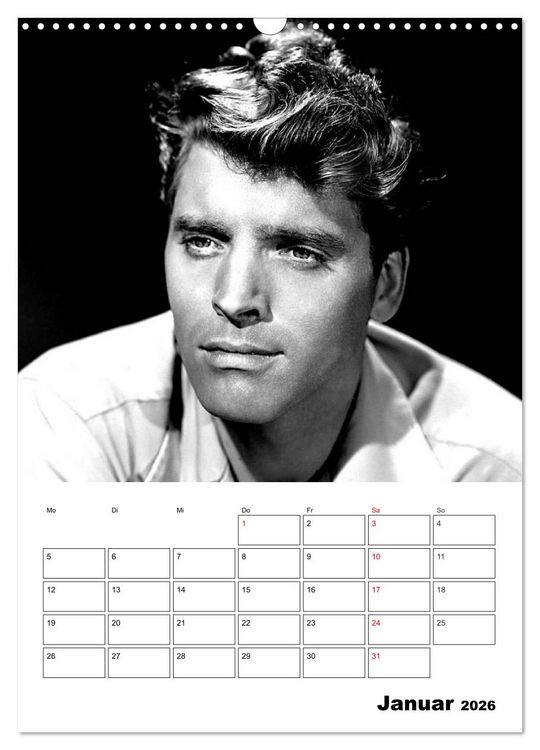 Produktbild: Leinwandhelden. Unvergessene Filmstars (Wandkalender 2026 DIN A3 hoch), CALVENDO Monatskalender