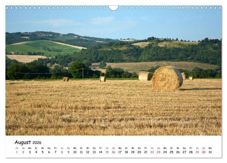 Produktbild: Die Marken, Impressionen aus dem unbekannten Italien (Wandkalender 2026 DIN A3 quer), CALVENDO Monatskalender