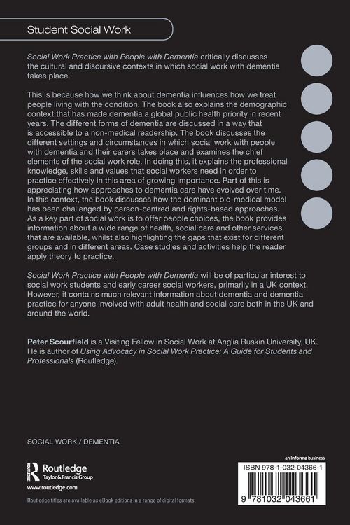 Produktbild: Social Work Practice with People with Dementia