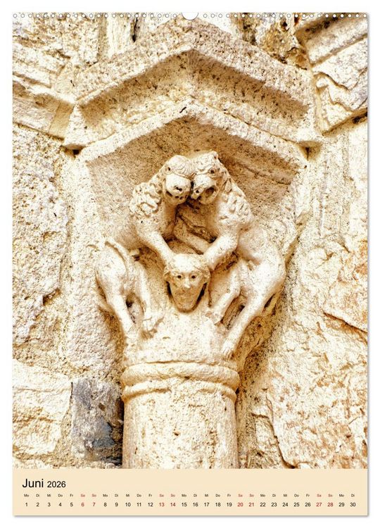 Produktbild: Besal&uacute; - Mittelalter im Hinterland der Costa Brava (Wandkalender 2026 DIN A2 hoch), CALVENDO Monatskalender