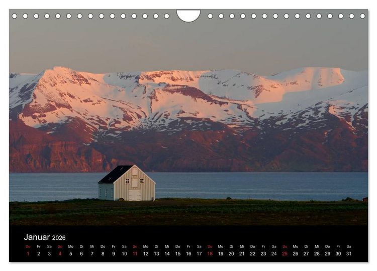 Produktbild: Island (Wandkalender 2026 DIN A4 quer), CALVENDO Monatskalender