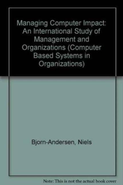 Produktbild: Robey, D: Managing Computer Impact