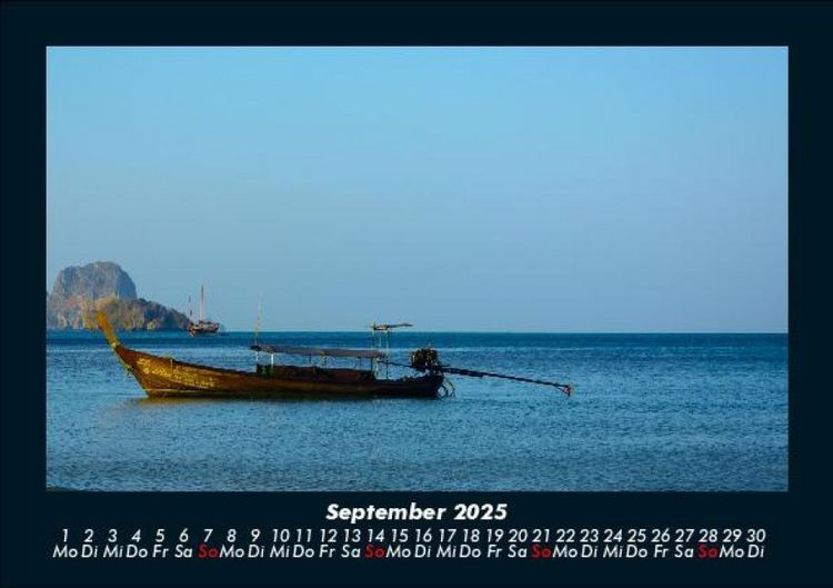Produktbild: Segelboote 2025 Fotokalender DIN A5