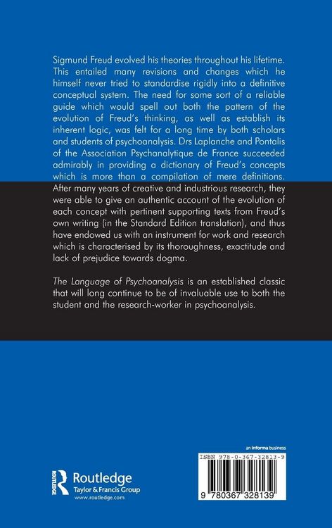 Produktbild: The Language of Psychoanalysis