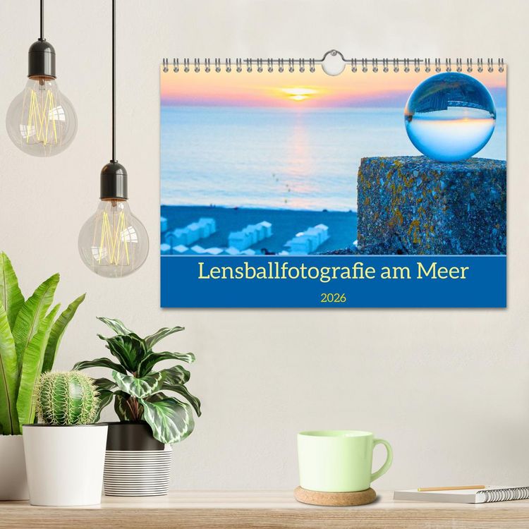 Produktbild: Lensball-Fotografie am Meer (Wandkalender 2026 DIN A4 quer), CALVENDO Monatskalender