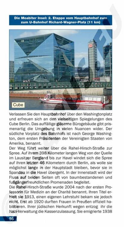 Produktbild: Wege am Wasser - Entlang der Spree und der Innenstadt-Kan&auml;le