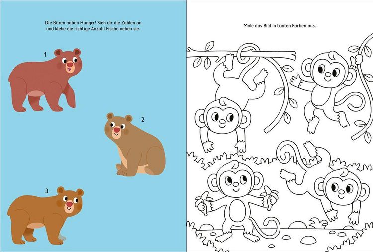 Produktbild: Metallic-Stickerspa&szlig; - Wilde Tiere