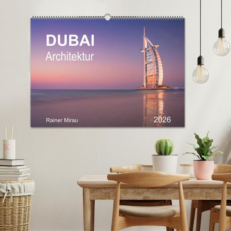 Produktbild: Dubai Architektur 2026 (Wandkalender 2026 DIN A2 quer), CALVENDO Monatskalender