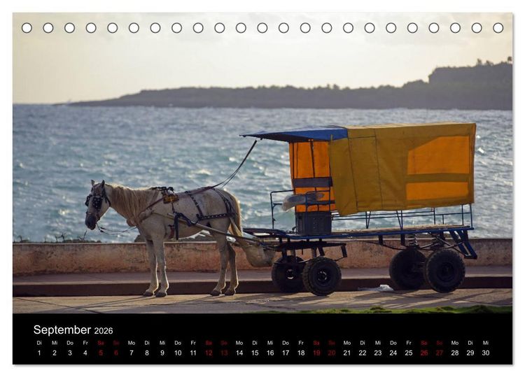 Produktbild: Kuba 2026 (Tischkalender 2026 DIN A5 quer), CALVENDO Monatskalender