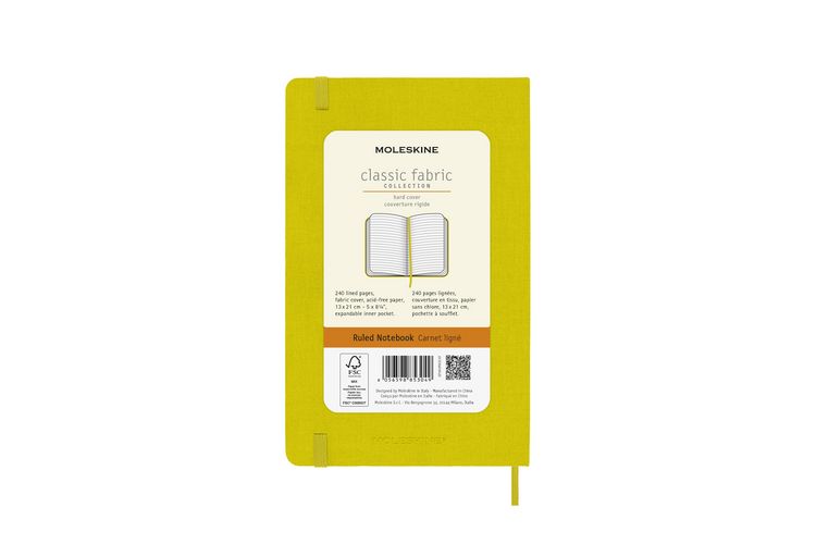 Produktbild: Moleskine Notizb. Color A5 Geb Strohgelb