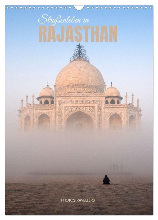Produktbild: Stra&szlig;enleben in Rajasthan (Wandkalender 2027 DIN A3 hoch), CALVENDO Monatskalender