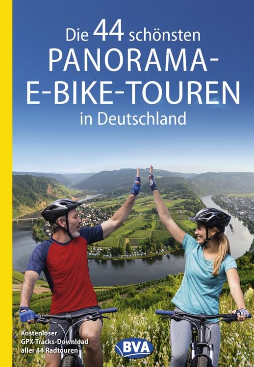 Produktbild: Die 44 schönsten Panorama-E-Bike-Touren in Deutschland