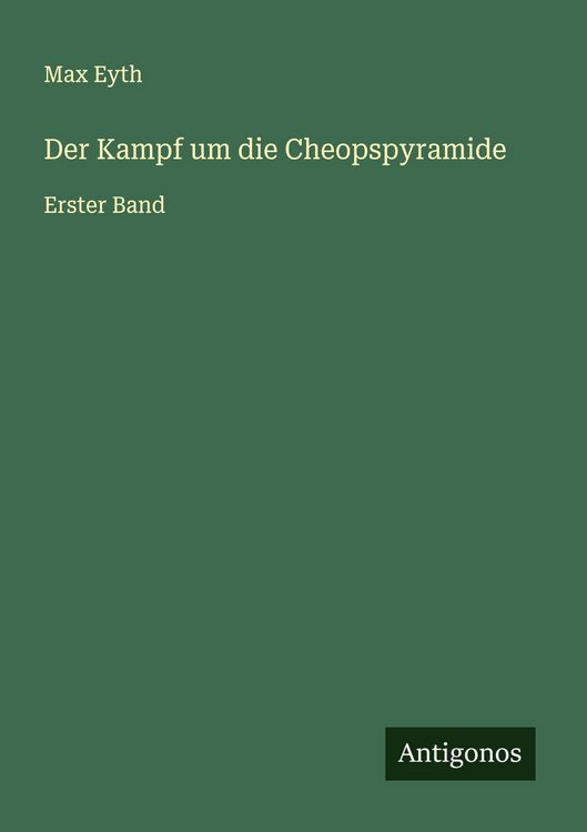 Produktbild: Der Kampf um die Cheopspyramide