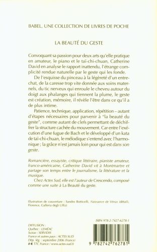 Produktbild: La beaut&eacute; du geste : essai