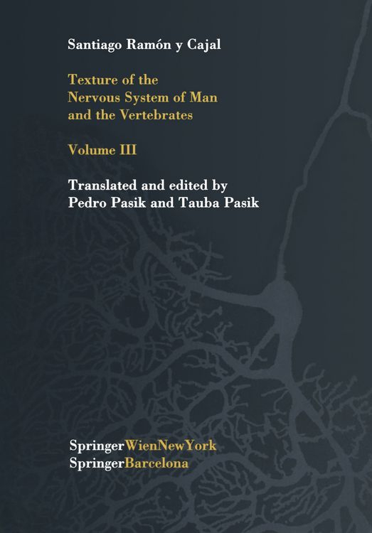 Produktbild: Texture of the Nervous System of Man and the Vertebrates
