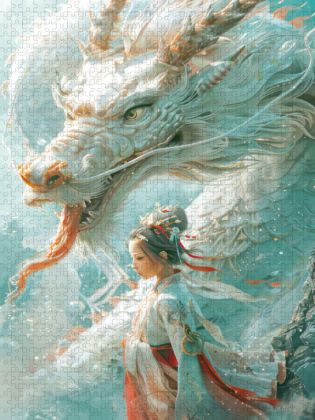 Produktbild: CALVENDO Puzzle Mein Drache | 1000 Teile Lege-Gr&ouml;&szlig;e 64x48cm Foto-Puzzle f&uuml;r gl&uuml;ckliche Stunden