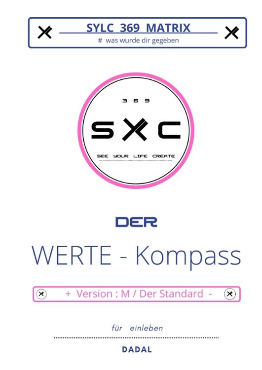 Produktbild: SYLC 369 MATRIX : Der WERTE - Kompass / Version : M / Der Standard