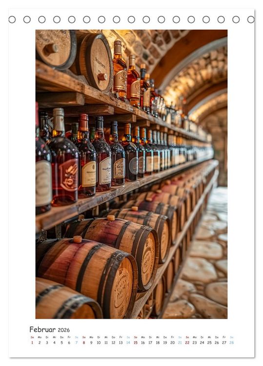 Produktbild: Whisky-Momente (Tischkalender 2026 DIN A5 hoch), CALVENDO Monatskalender