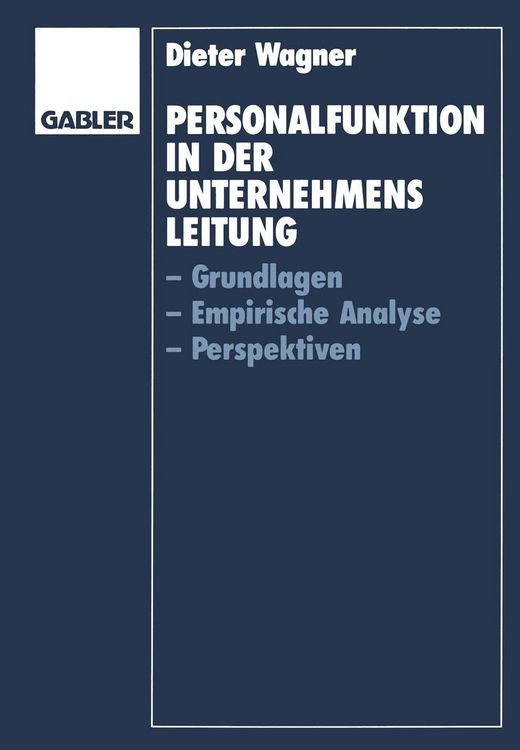 Produktbild: Personalfunktion in der Unternehmensleitung