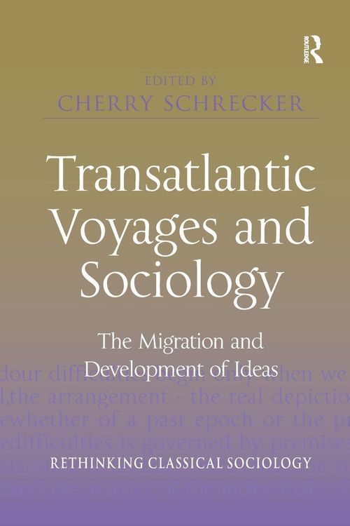 Produktbild: Transatlantic Voyages and Sociology