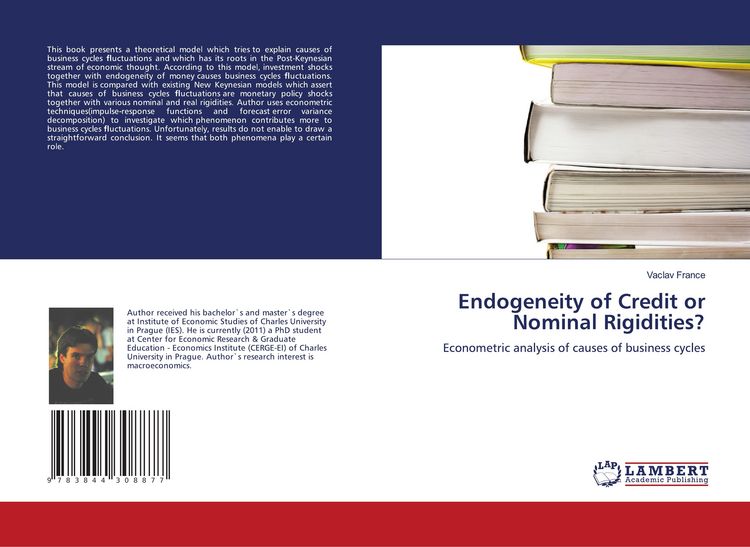 Produktbild: Endogeneity of Credit or Nominal Rigidities?