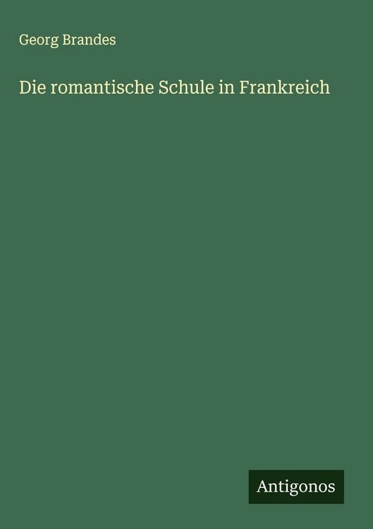 Produktbild: Die romantische Schule in Frankreich