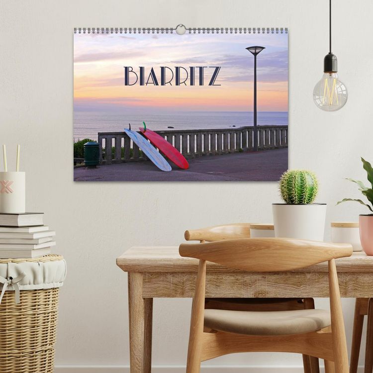 Produktbild: Biarritz (Wandkalender 2026 DIN A3 quer), CALVENDO Monatskalender
