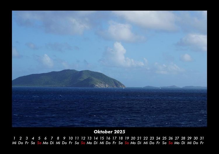 Produktbild: Trauminseln 2025 Fotokalender DIN A3