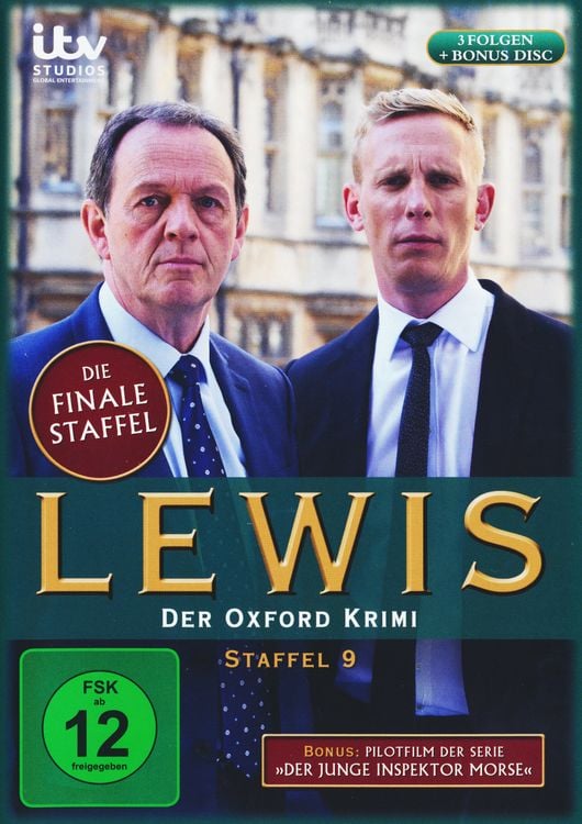 Produktbild: Lewis - Der Oxford Krimi - Staffel 9 + Pilotfilm "Der junge Inspektor Morse" [4 DVDs]