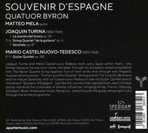 Produktbild: Turina,Castelnuovo-Tedesco: Souvenir d'Espagne