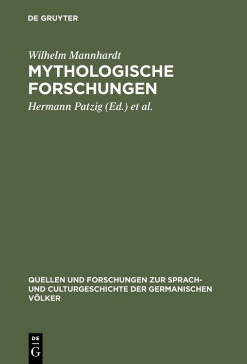 Produktbild: Mythologische Forschungen