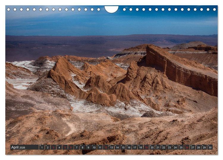 Produktbild: Traumwelt Chile (Wandkalender 2026 DIN A4 quer), CALVENDO Monatskalender