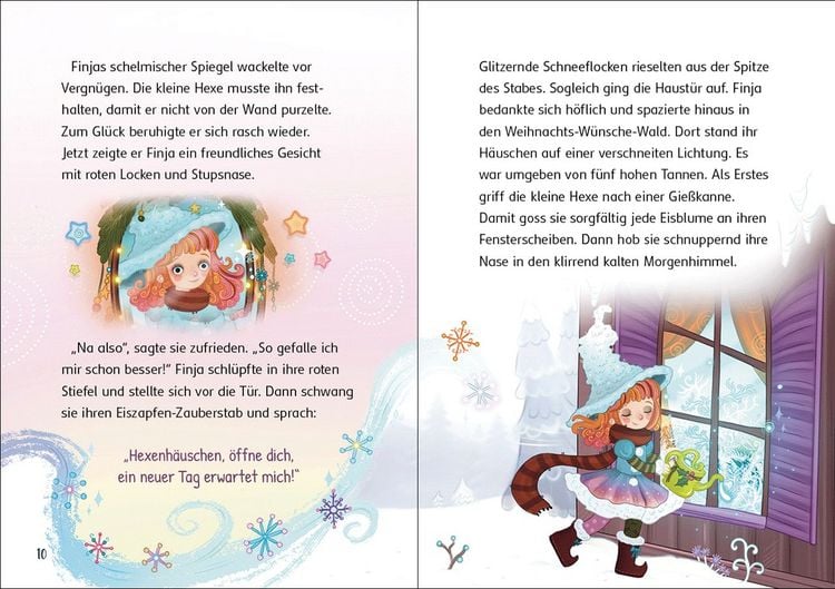 Produktbild: Die kleine Weihnachtshexe (Band 1) - Willkommen im Weihnachts-W&uuml;nsche-Wald