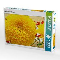 Produktbild: CALVENDO Puzzle Gelbe Chrysanthemen | 1000 Teile Lege-Gr&ouml;&szlig;e 64x48cm Foto-Puzzle f&uuml;r gl&uuml;ckliche Stunden