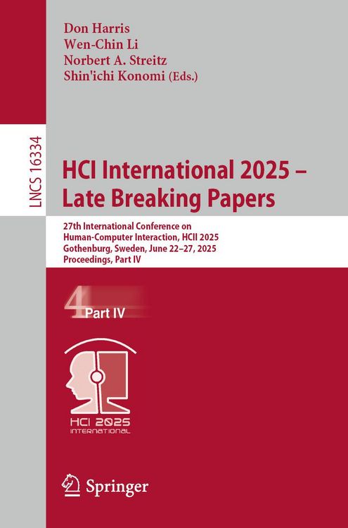 Produktbild: HCI International 2025 - Late Breaking Papers
