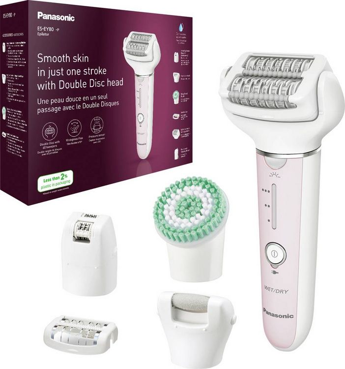Produktbild: Panasonic ES-EY80 Epilierer Wei&szlig;, Rosa