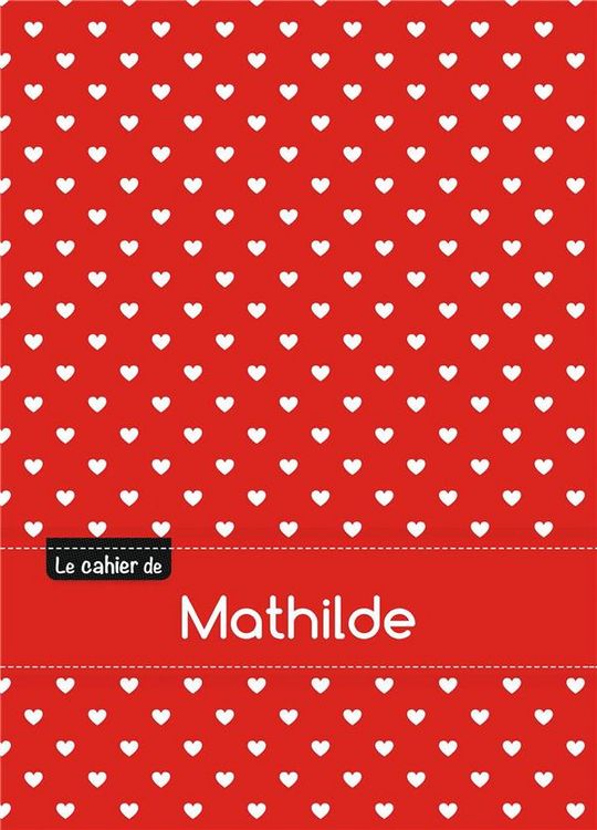 Produktbild: Cahier mathilde seyes,96p,a5