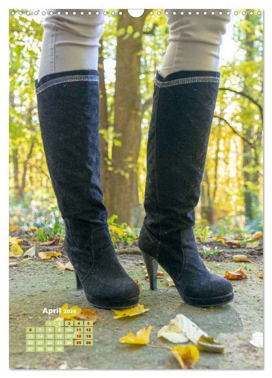 Produktbild: Stiefel und High Heels im Herbst (Wandkalender 2026 DIN A3 hoch), CALVENDO Monatskalender