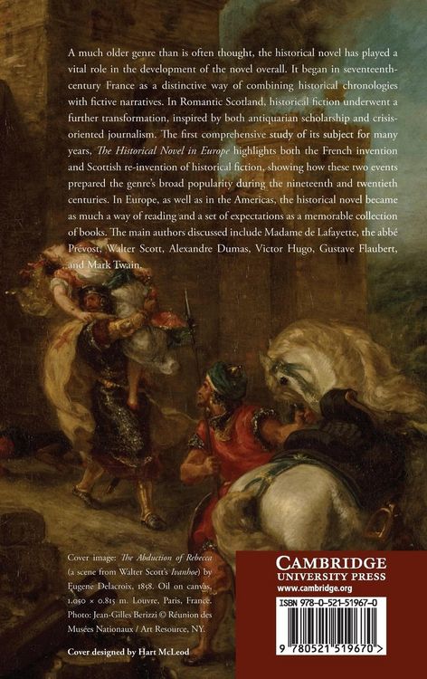 Produktbild: The Historical Novel in Europe, 1650-1950