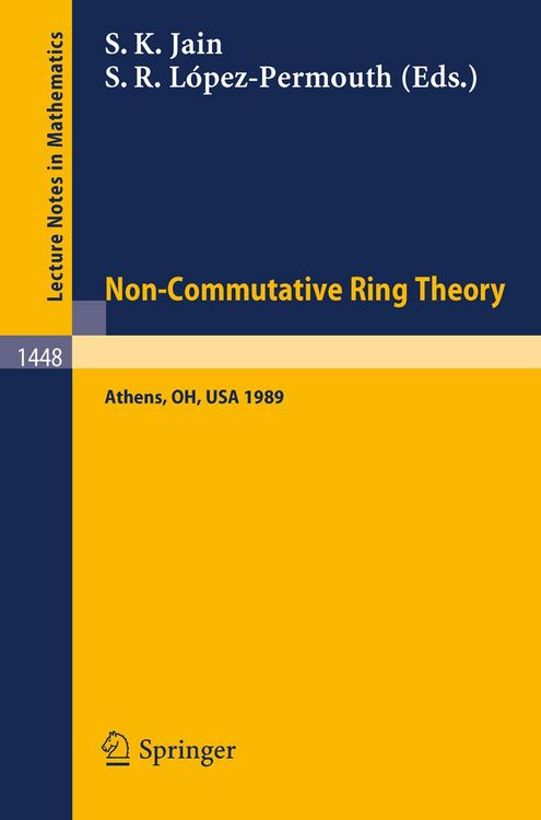 Produktbild: Non-Commutative Ring Theory