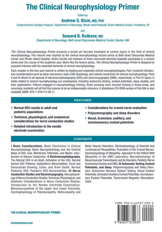 Produktbild: The Clinical Neurophysiology Primer