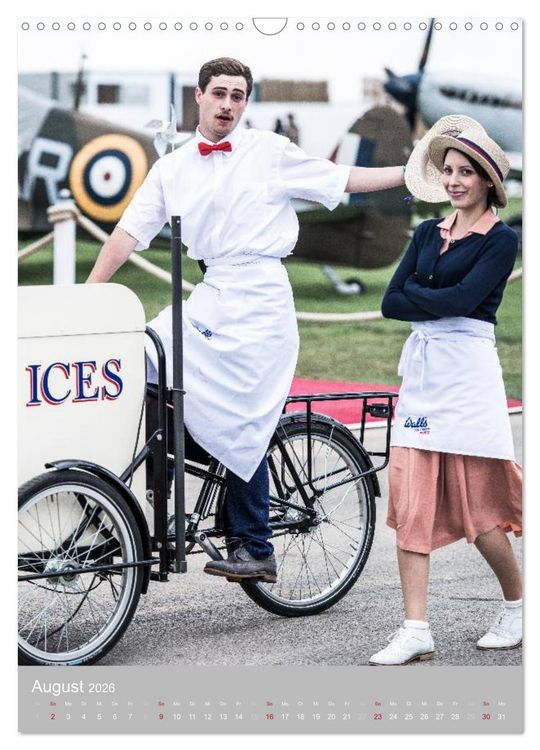 Produktbild: Lifestyle in Goodwood - Zeitreise in l&auml;ngst vergangene Epochen (Wandkalender 2026 DIN A3 hoch), CALVENDO Monatskalender